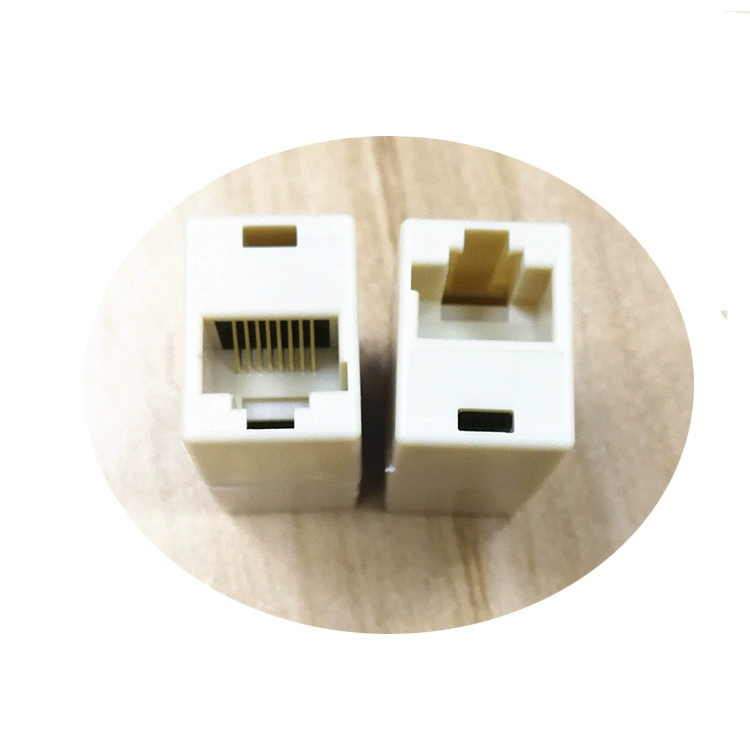 Factory direct supply of RJ45 direct head network cable extend the head network connecting head network through the connection