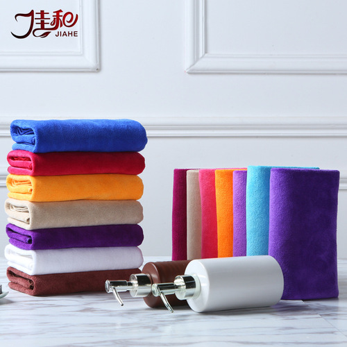 Large car wash towel, housekeeping cleaning special towel, beauty salon, barber shop hair drying towel, car wiping towel, customizable logo