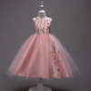 Dress sleevless, skirt, suit, small princess costume, European style, noble cut