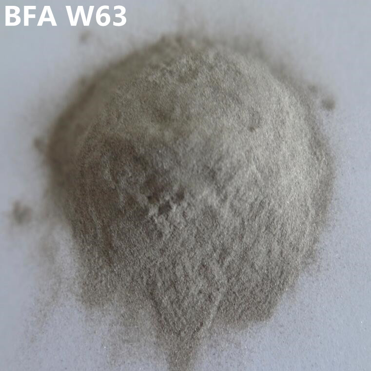 粗抛用棕刚玉微粉W63 F240#目棕刚玉微粉