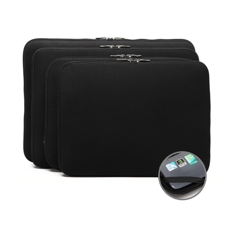 Diving material SBR plus elastic band 15 inch 14 inch 13 inch protective case laptop zipper liner bag
