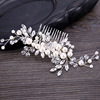 White crystal from pearl, hair accessory, hairgrip for bride, wedding accessories, wholesale