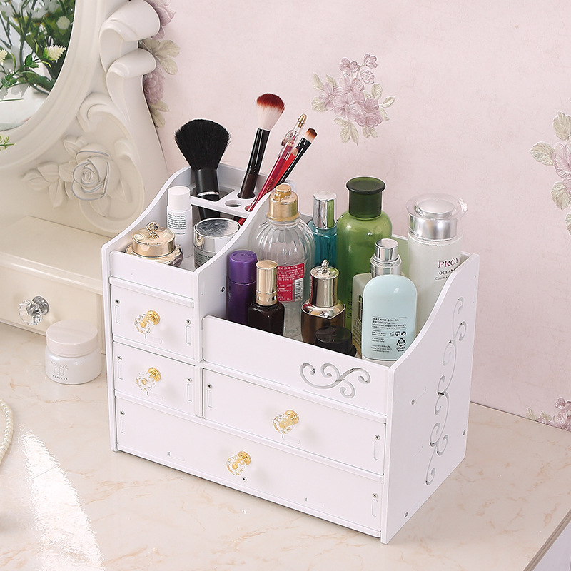 Fábrica al por mayor caja de almacenamiento de escritorio creativo durable caja de almacenamiento de escritorio multifuncional cajón caja de almacenamiento