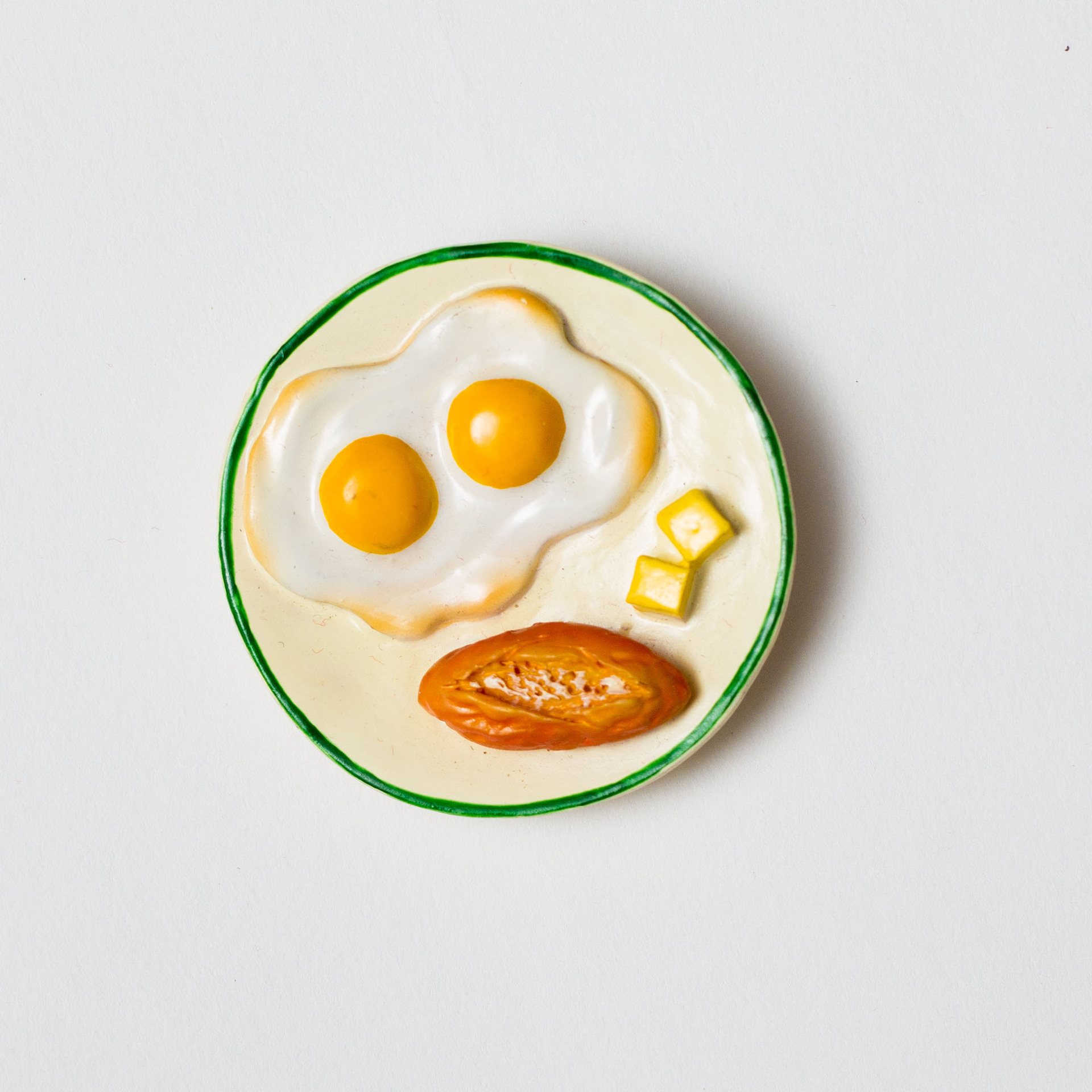 영양가있는 아침 식사-빵 계란
