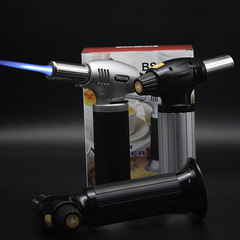 BS4 straight-in windproof spray gun lighter BS-400 welding gun lighter outdoor barbecue supplies 1300℃