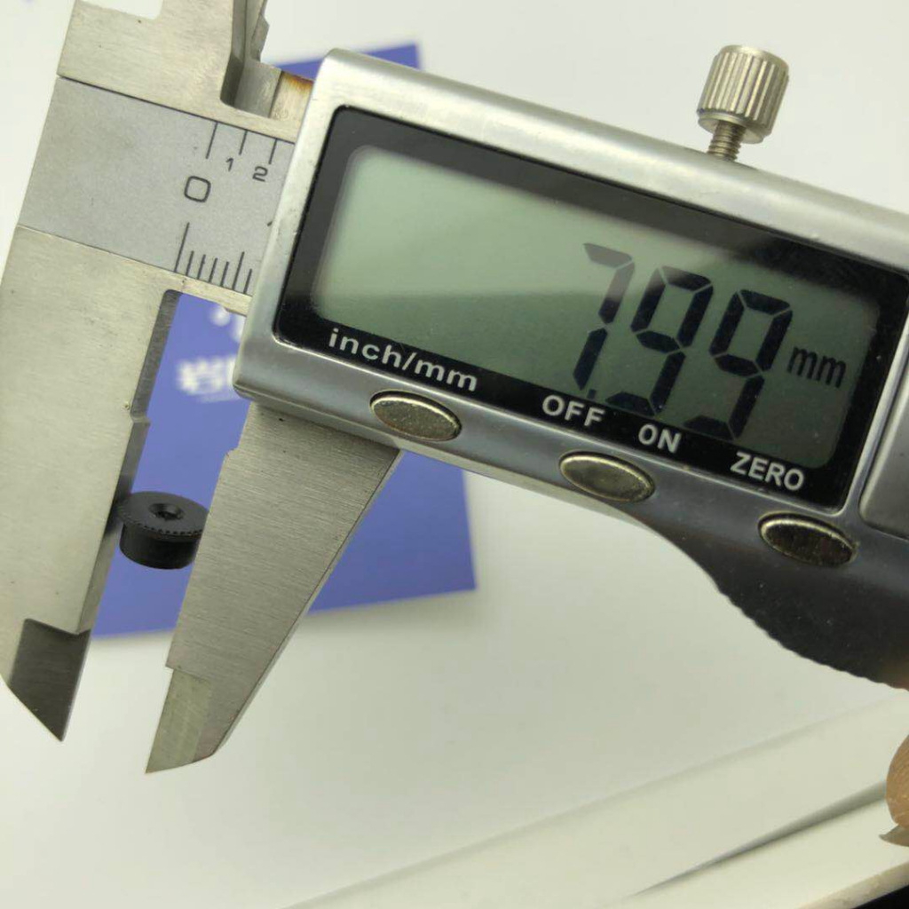 厂家直销POM胶塞8.0齿轮黑色塞头塑料脚垫配件管圆形天线内塞