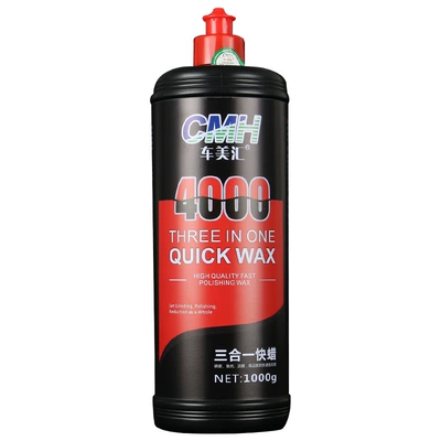 Che Meihui three-in-one fast wax grinding and polishing mirror treatment restoration once finished water-based abrasive polishing wax (Car wax) - 1l