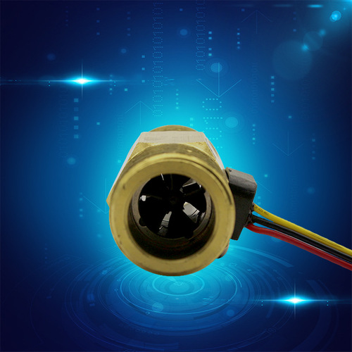 Hall signal circulating water pump flow sensor hot water pump laser flow meter condenser flow meter