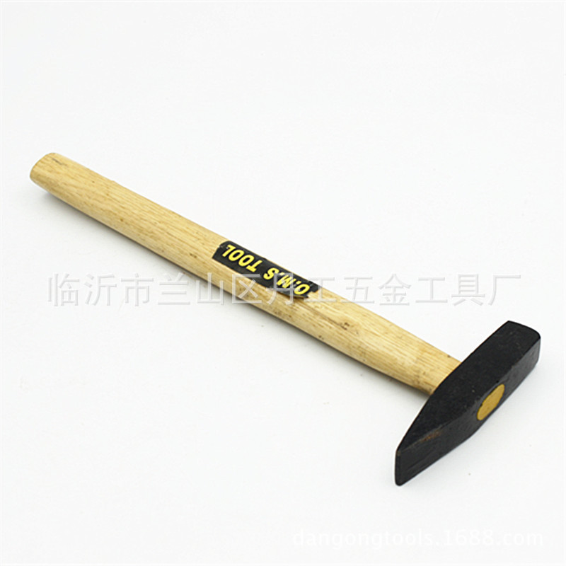 包塑柄钳工锤 工程家装不震手专用榔头 TPR包塑柄扁头小铁锤