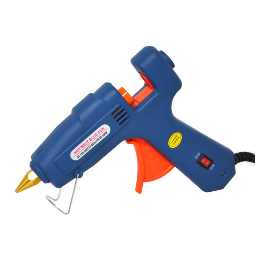 Heated glue gun 100W temperature adjustable manual household glass hot melt glue stick 7-11mm glue gun