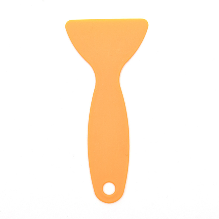 Car Window Film Scraper, Glass Cleaning, Phone Film Application Tool, Plastic Scraper, Safety Scraper, Yellow