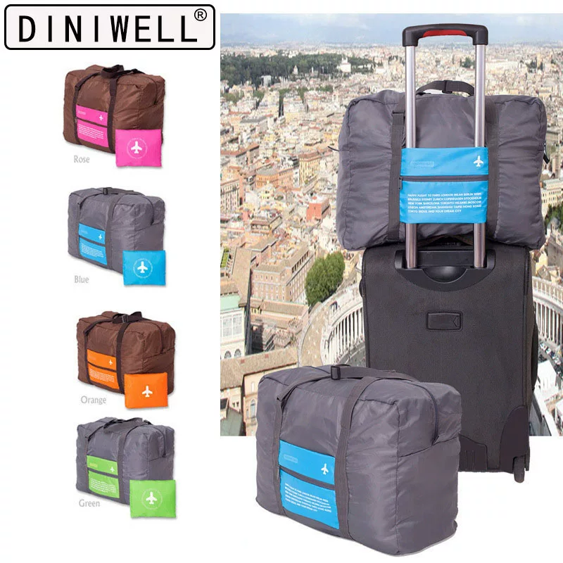 Capacious organizer bag, suitcase, travel bag, handheld folding airplane