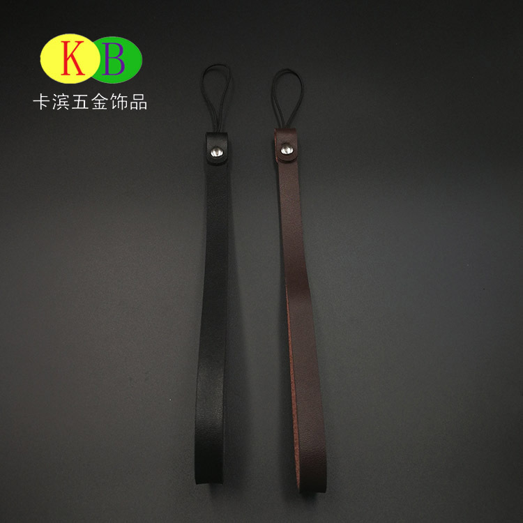 Factory wholesale handmade black Pu microfiber lanyard leather certificate soft mobile phone badge strap wrist strap Factory wholesale handmade black Pu microfiber lanyard leather certificate soft mobile phone badge strap wrist strap