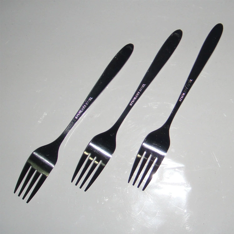 Fruit Fork (Hu Cha No.1) Stainless Steel, 18.6 cm, Decorative Handle