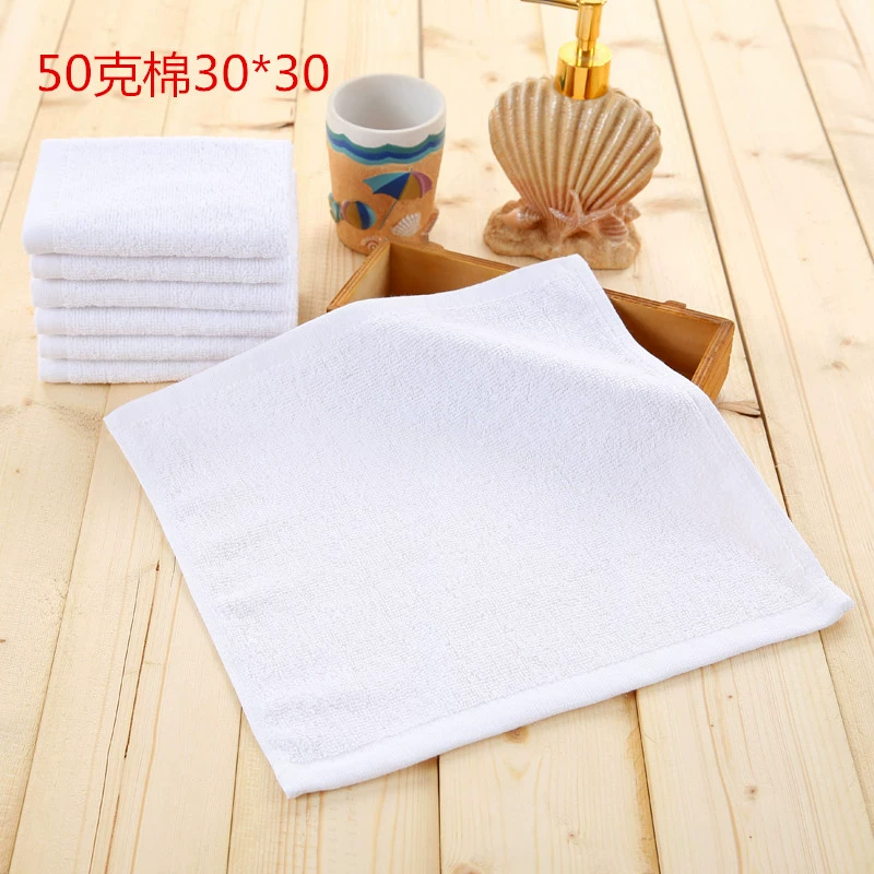 Маленькое полотенце 50 г 30*30 белый квадрат КТВ кухонное чистящее полотенце утолщенное красивое впитывающее полотенце