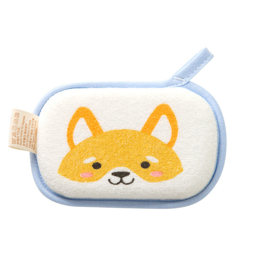 Baby bathing sponge infant bath mat children's scrub bath ball shower scrub newborn hair washing sponge bath mat