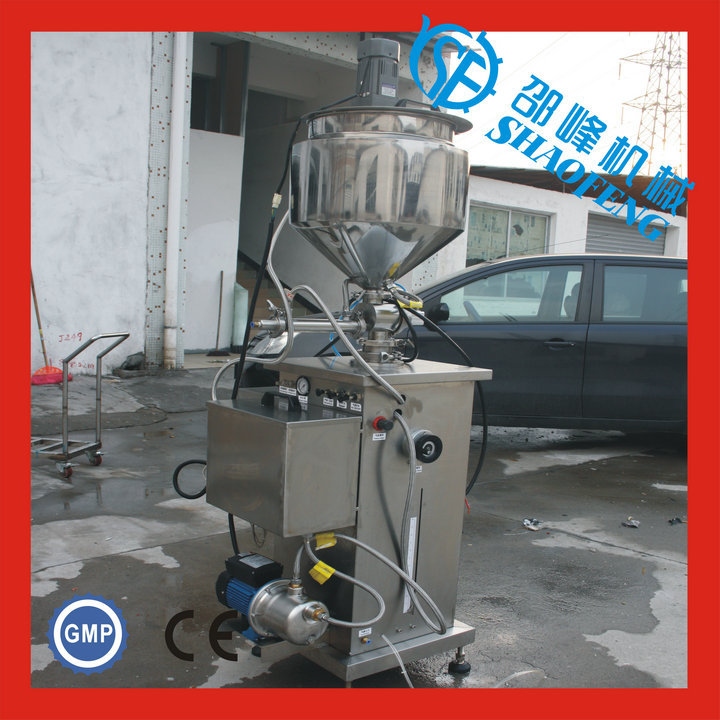 香薰蜡烛灌装机 膏体搅拌加热灌装机 粘液浓酱灌装机 恒温灌装机