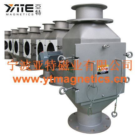 前驱体除铁器 旋转式磁选机  旋转式管道除铁器 旋转式格栅除铁器