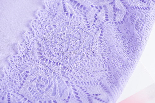 Women's pure cotton underwear women's pure cotton crotch lace mid-high waist briefs