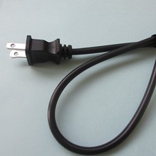 美标SVT 18AWG 2C电源线 美国两脚插头线 美规UL0.824平方电源线