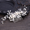 White crystal from pearl, hair accessory, hairgrip for bride, wedding accessories, wholesale