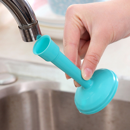 Shower head water-saving device with rotating anti-splashing tap for bathroom, water-saving faucet extension
