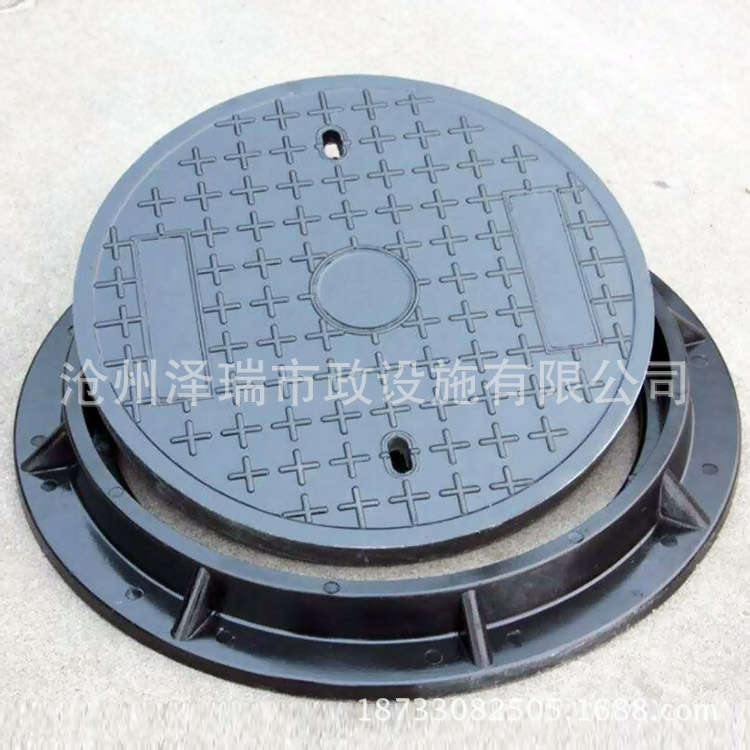圆形球墨铸铁井盖 厂家批发 市政维修检修井盖 圆形应急井盖