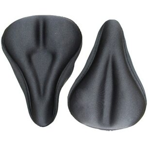 Mountain bicycle seat, comfortable silicone bike, equipment with accessories for cycling, increased thickness