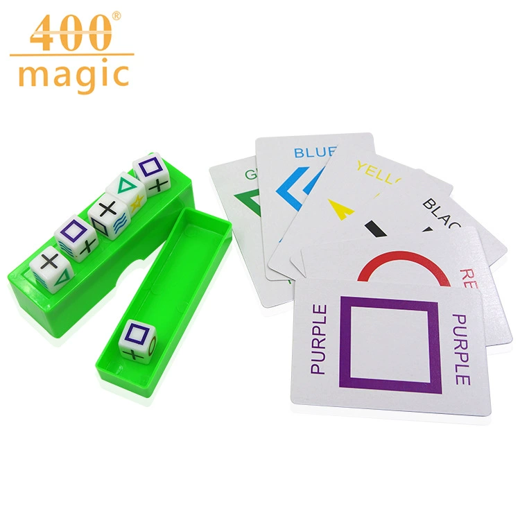 Magic Strange Dice Prediction ESP Dice Prophecy Geometric Dice Manufacturer Magic Toys Dice Dice Magic Proper Wholesale