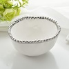 Color glaze ceramic bowl of macaron color meal bowl ceramic salad bowl soup bowl food display bowl tail list