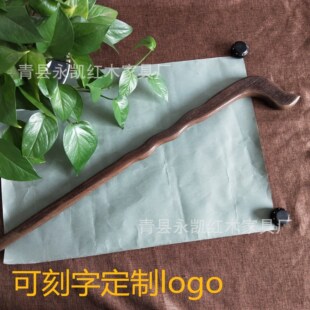 Chicken Wingwood Integrated Crusole was a non -slip mahogany solid wood ruming stick outdoor hiking mountaineering light wooden hand stick