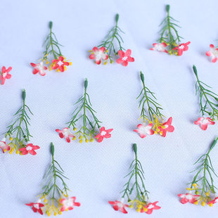 Small wrist flower flower-shaped lapel pin, hat, accessory