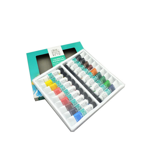 Winsor and Newton acrylic paints for painters 12 colors 18 colors 24 colors 10ml acrylic set wall painting hand-painted paint
