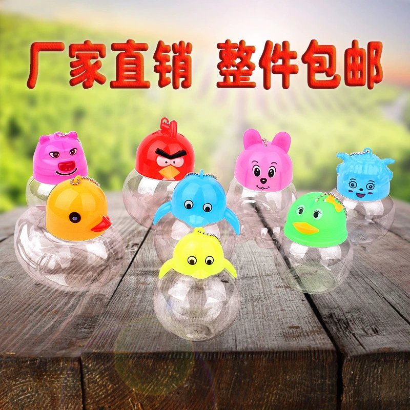 Портативное маленькое пластиковое ведро аквариум бутылка золотой рыбки QQ чашка коробка для черепахи аквариум для золотой рыбки оптом