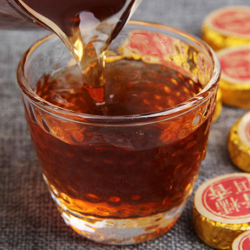 Bulk Glutinous Rice Aroma Tea, Glutinous Rice Aroma Pu-erh Small Brick Tea, Glutinous Rice Aroma Pu-erh Tea, Black Tea 500g