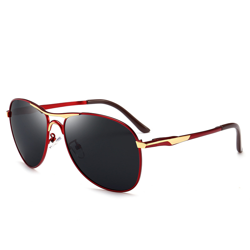 Nouvelles lunettes de soleil polarisées pour hommes, carrées, classiques, pour conduire, crapaud_voghion.com