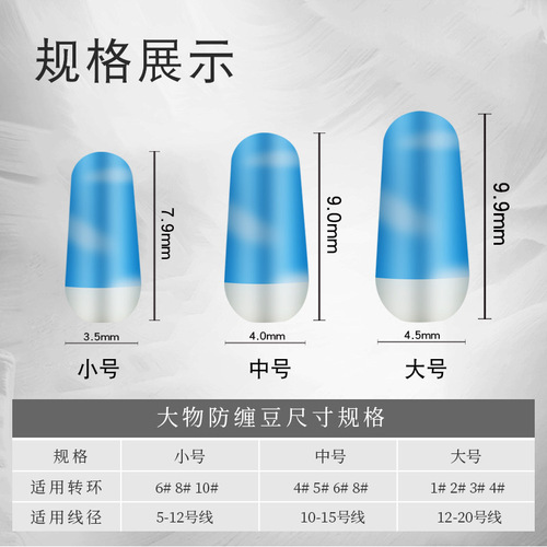 Large Object Anti-Tangle Silicone Leader for Grass Carp and Crucian Carp Giant Line Set Accessories Black Hole Sub-Lines Anti-Tangle Fishing Gear Bulk