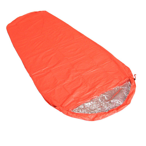 Amazon Outdoor Mountaineering Camping Sports Warm Sleeping Bag Camping Sleeping Bag Wild Emergency Survival Heat Reflective Sleeping Bag