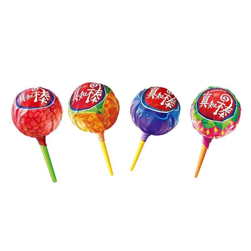 Zhenzhi lollipop 108 PCs fruit candy barrel Christmas children snack candy gift supermarket snack wholesale
