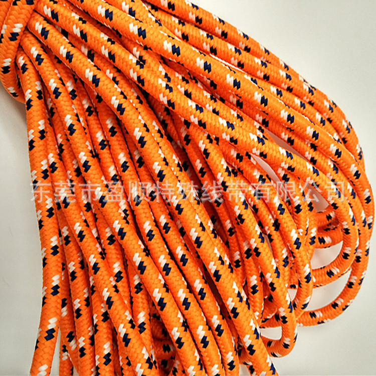涤纶绳 彩色涤纶绳  户外攀岩安全绳