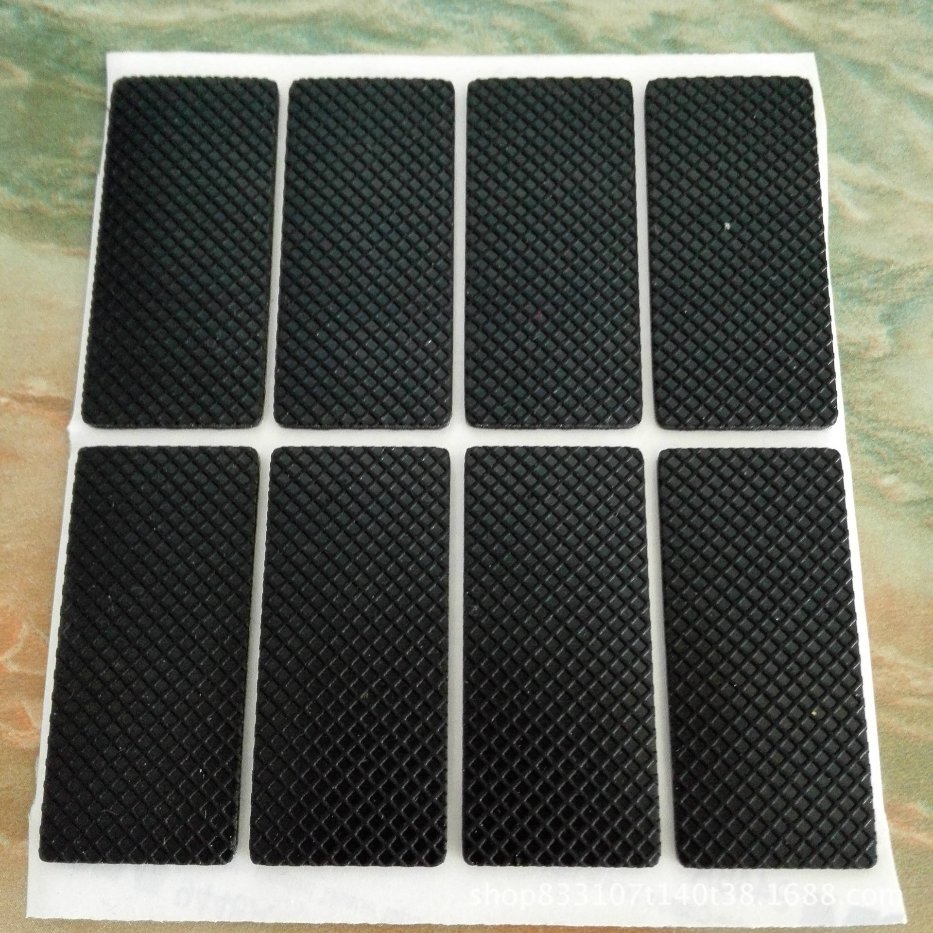纹路橡胶垫 网格纹橡胶垫 防滑硅胶垫片 防摩擦耐刮花脚垫 可定