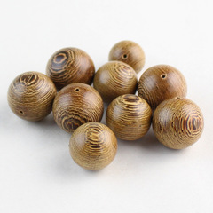 Manufacturer wholesale African chicken wing wood loose beads tee wooden diy beads bracelet jewelry accessories material has been punched