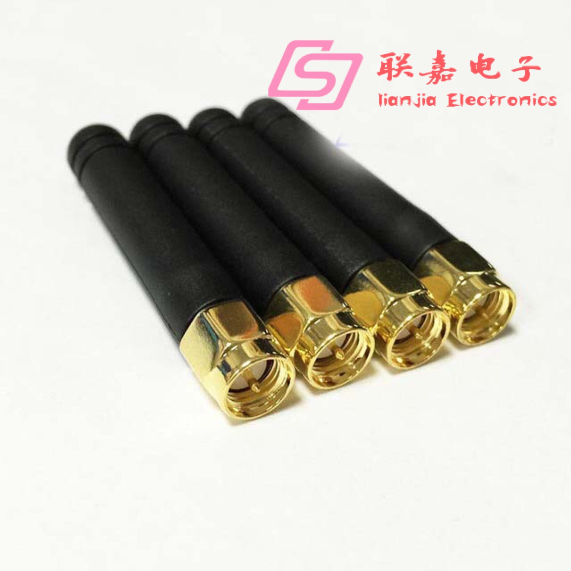 GSM直头天线SMA内螺内针5CM GPRS/GSM/3G模块天线900-1800MHZ