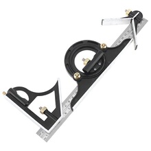 工厂直销 高档测量工具组合角度尺300MM不锈钢多功能组合角尺