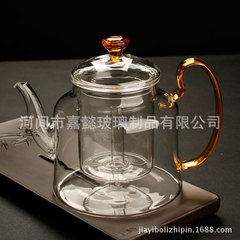 Thickened glass teapot heat-resistant tea brewing teapot boiling teapot large capacity steam teapot factory direct sale wholesale household use