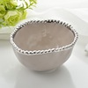 Color glaze ceramic bowl of macaron color meal bowl ceramic salad bowl soup bowl food display bowl tail list