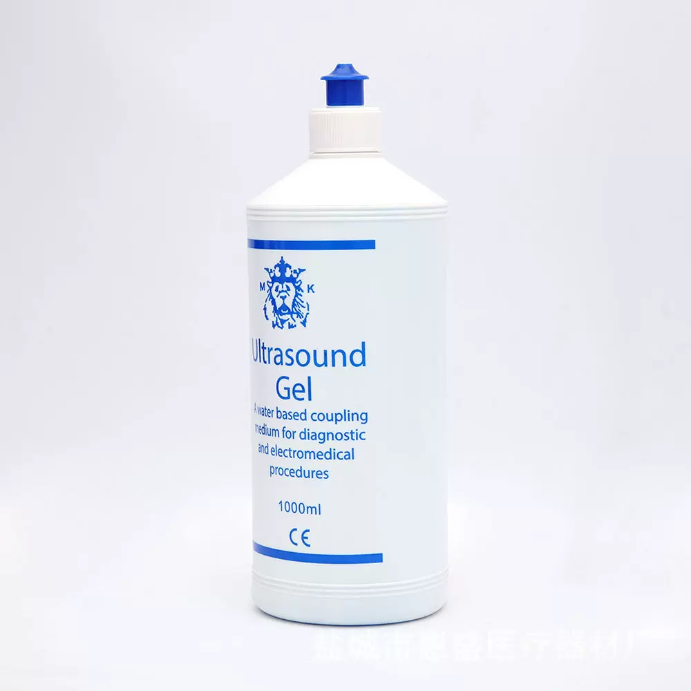 厂家直销 出口型医用超声耦合剂 圆瓶 1000ml B超耦合剂批发