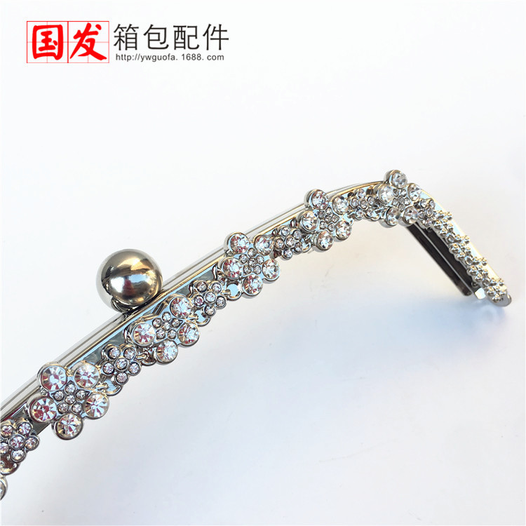 22cm abovedado monje cabeza de ciruela oro agujero tornillo oro claro plata