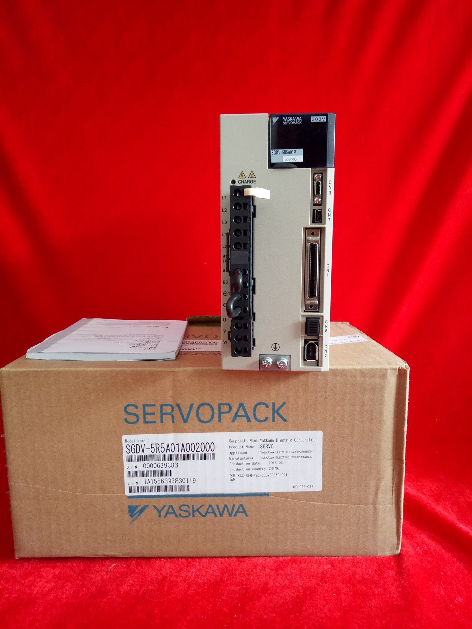 全新安川伺服SGM7J-08AFC6E+SGD7S-5R5A00A002、SGM7J-08AFC6S