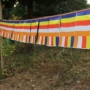 藏传民族缎布经幡用品